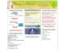 Tablet Screenshot of farmacialambrate.com